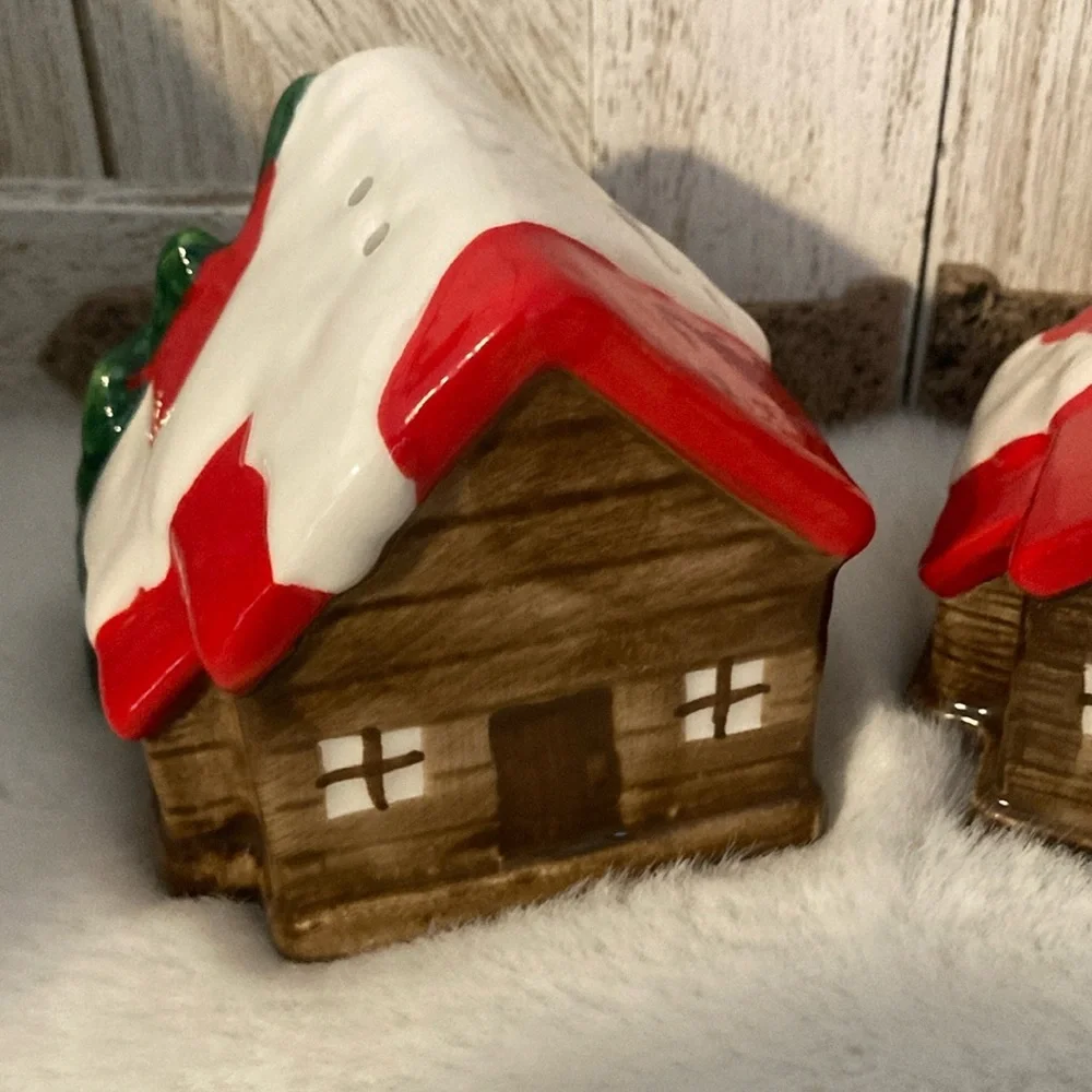 Dolly Parton Ceramic Cabin Salt and Pepper Shakers